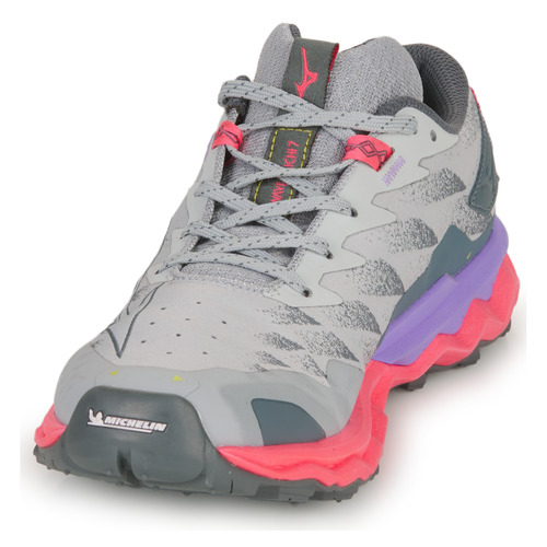 Mizuno - WAVE DAICHI 7 - Gris / Rose