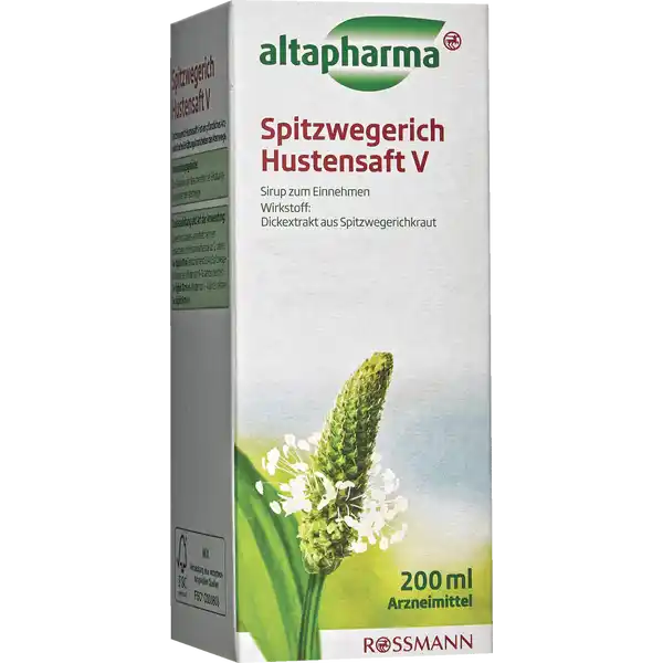 Spitzwegerich Hustensaft V