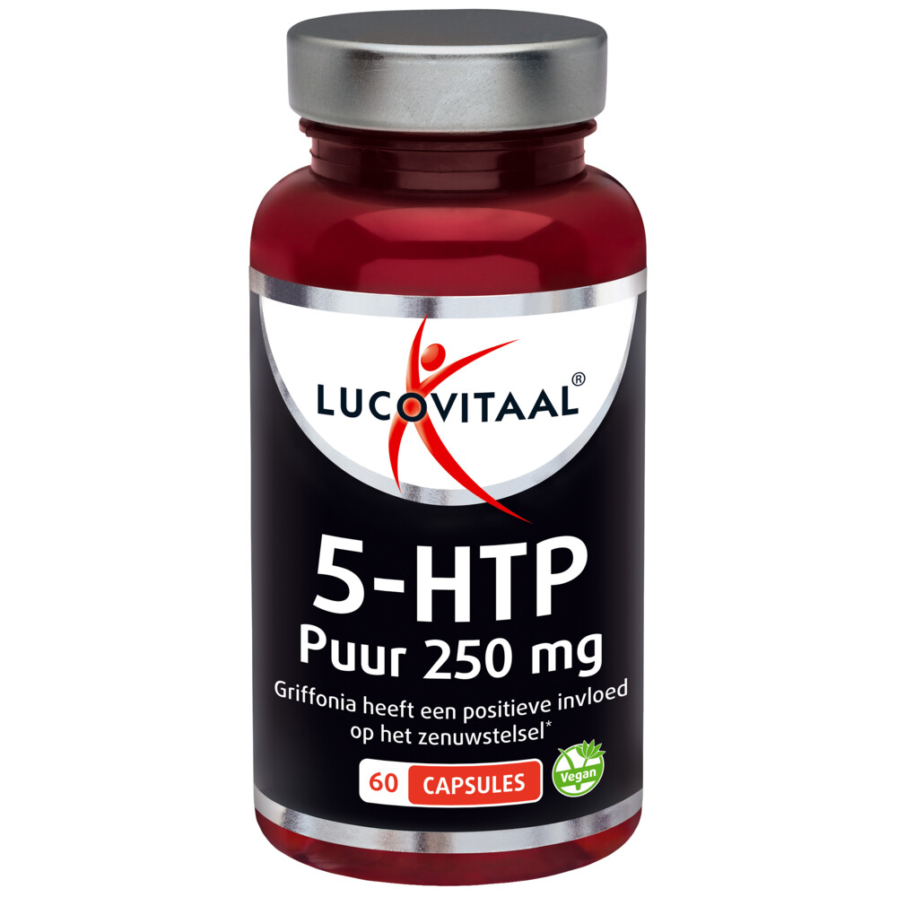 Lucovitaal 5-HTP Puur 250mg Vegan60 capsules