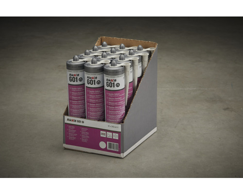 Akkit 601 Sanitair Siliconen Zilvergrijs 310 ml
