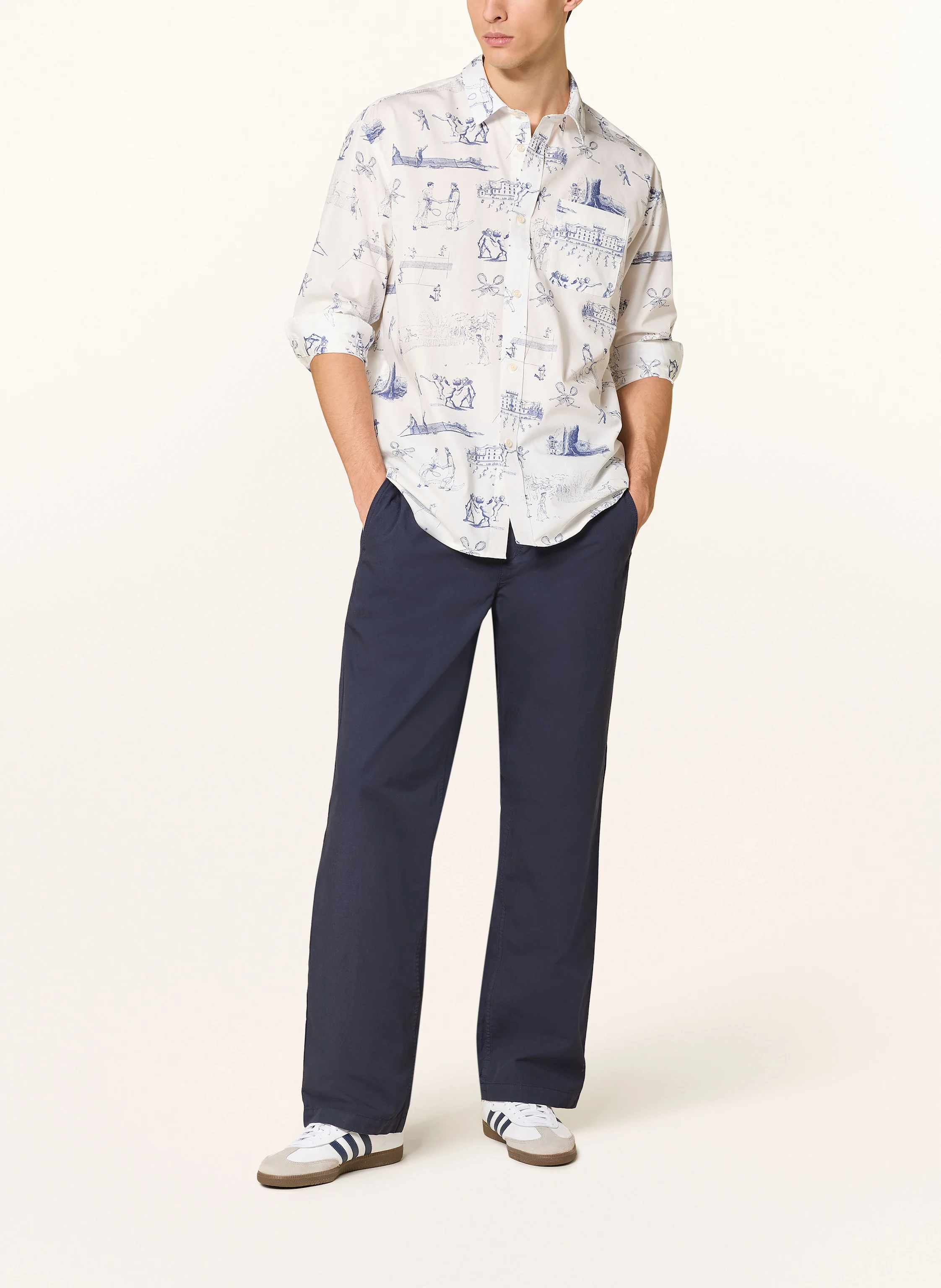 Palmes Hemd Comfort Fit