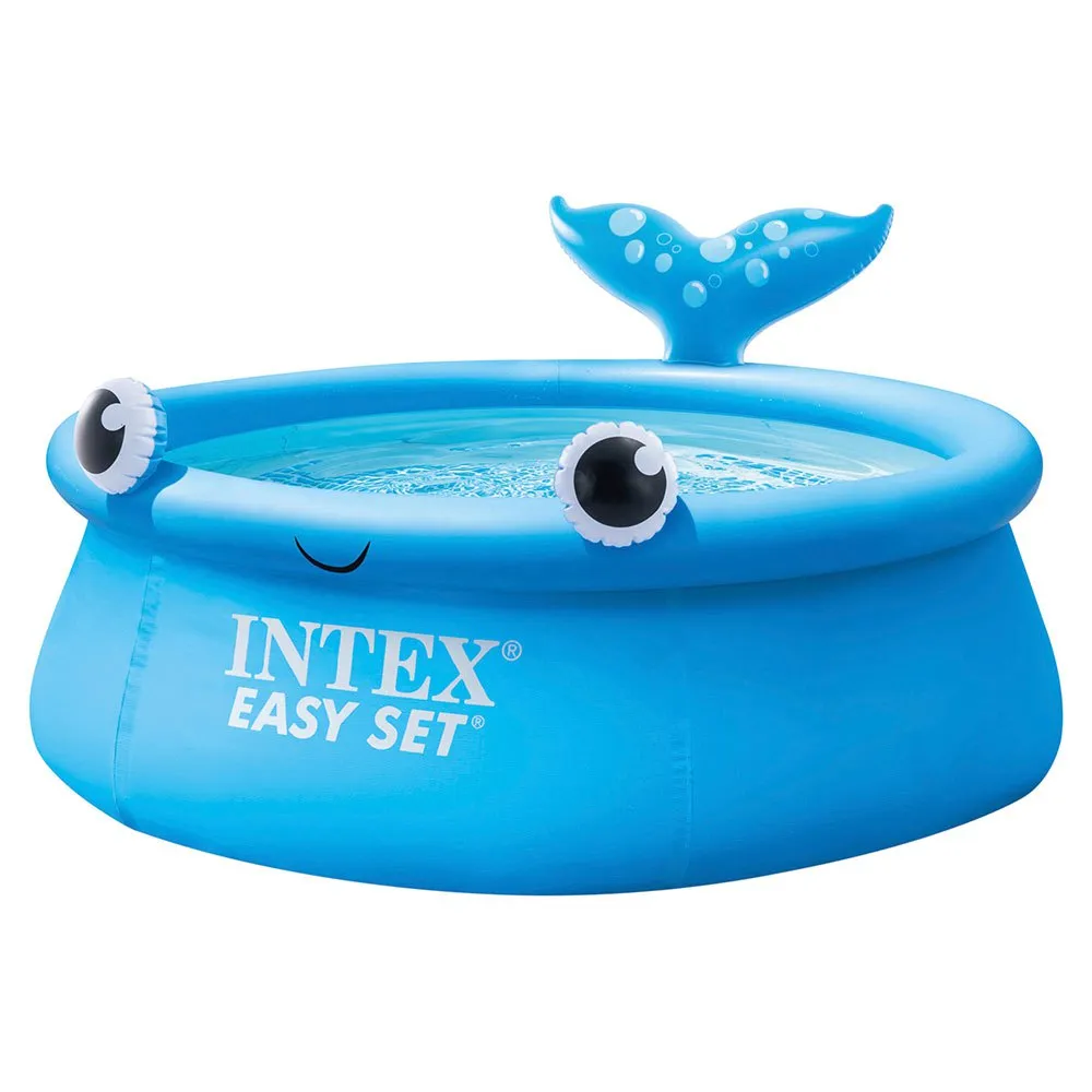 Intex Whale Easy Set Ø183x51cm Runder aufblasbarer Pool