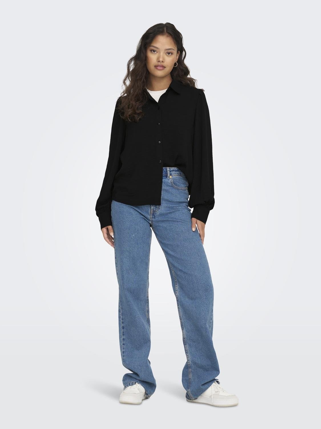 JDYDIVYA Hemd Black
