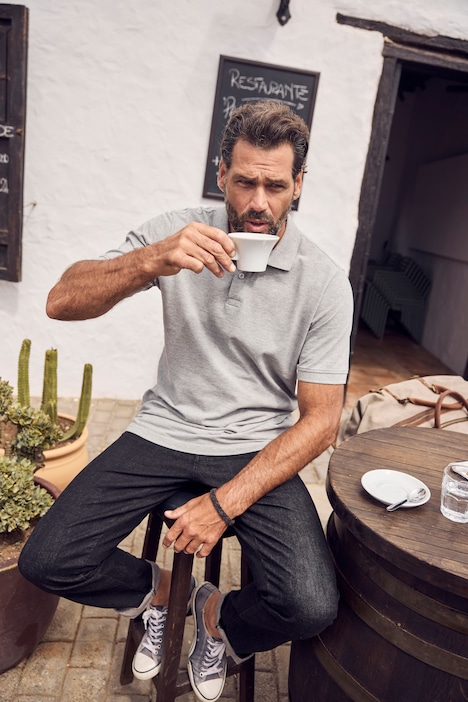 Poloshirt, Basic, Halbarm, Piqué, bis 10XL