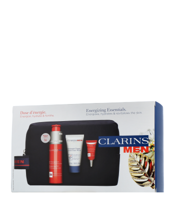 Clarins ClarinsMen Set mit Gel Energisant 50ml-30ml-3ml