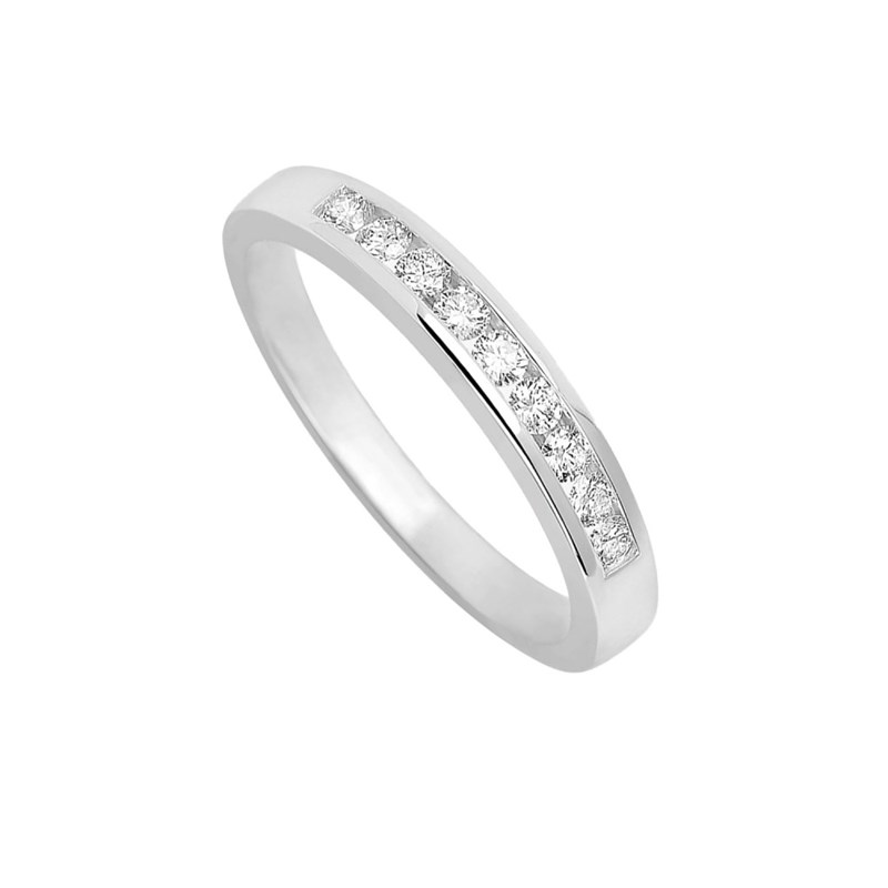 Bague Femme - Oxyde de zirconium - Or 18 Carats