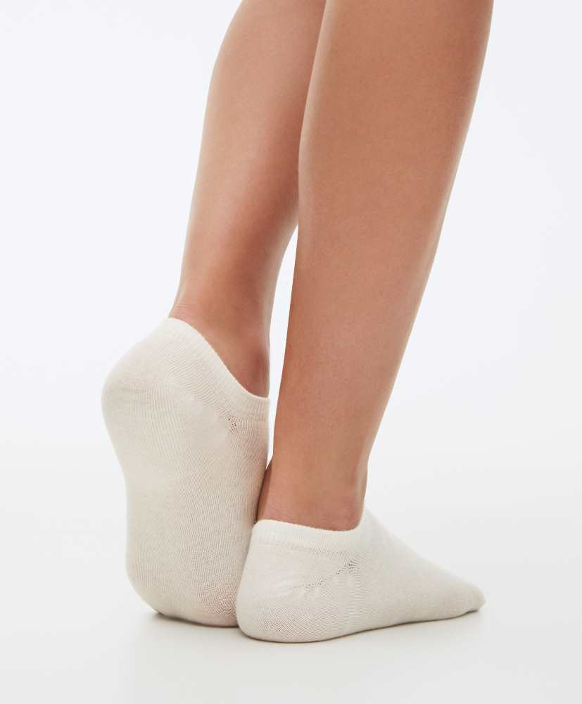 5 pares de meias de algodão para tênis