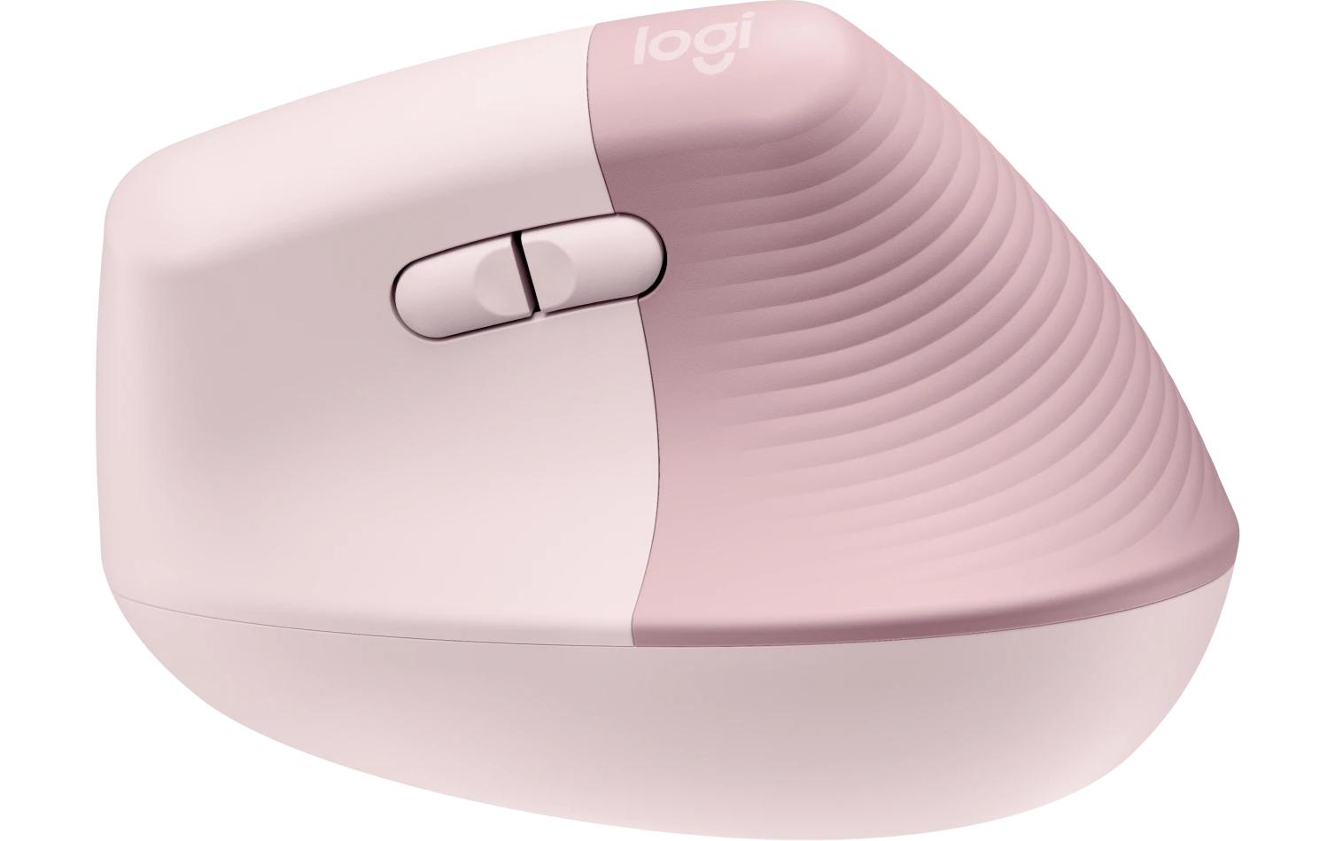 Ergonomische Maus Lift RoseKomfortable ergonomische Maus mit vertikalem Design für kleine bis mittelgrosse Hände