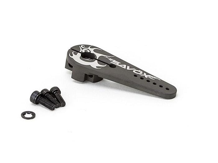 Savöx Servoarm Aluminium, Einfach, 43 mm, 25T Alu Servohorn mit 25T Verzahnung