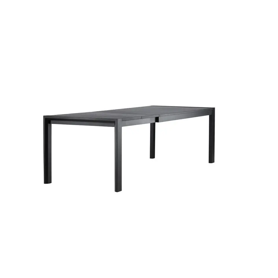 Svea - Tova uitschuifbare eettafel - 170/210/250 x 95 cm - zwart