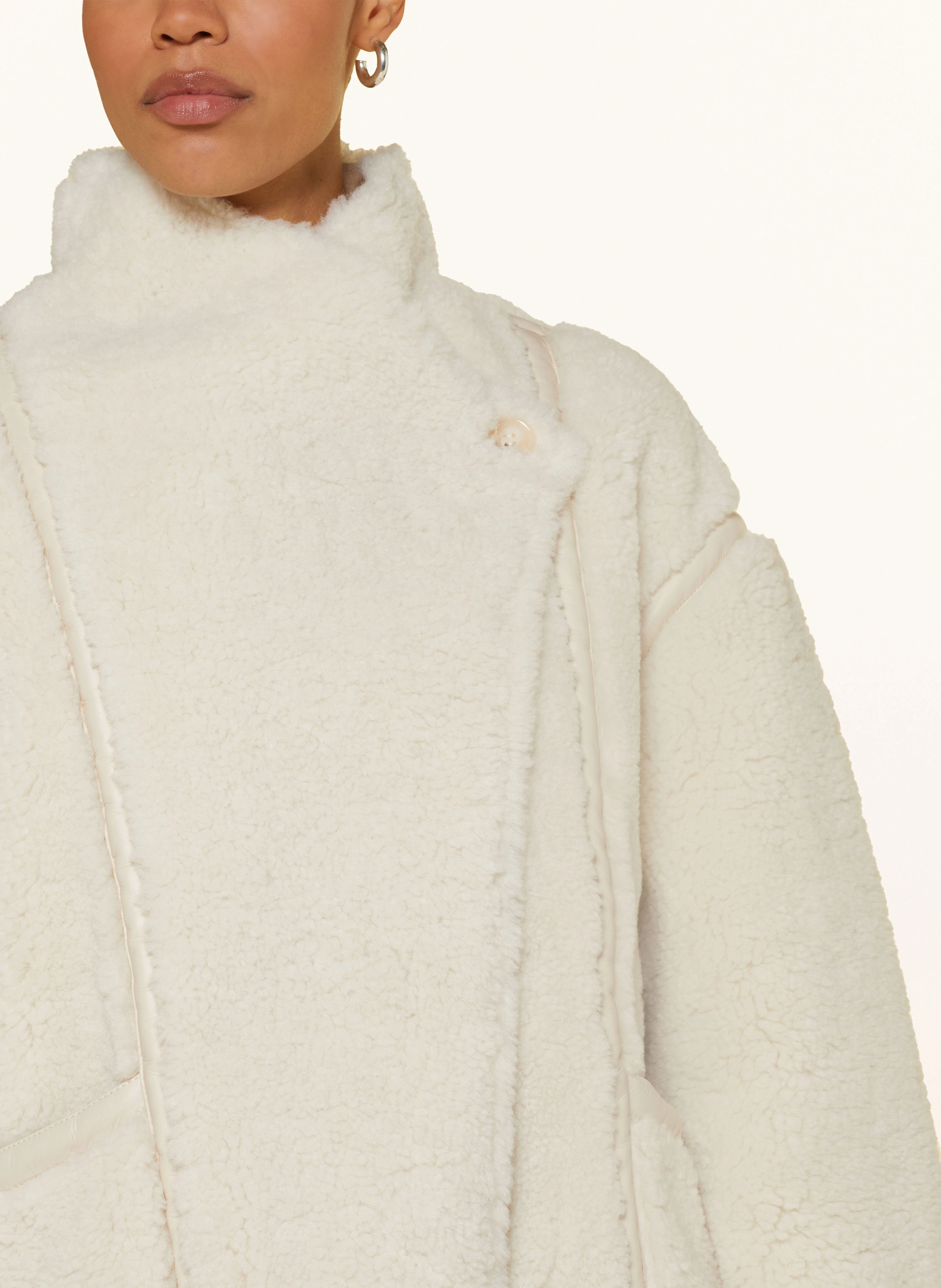 maje Teddyfell-Jacke