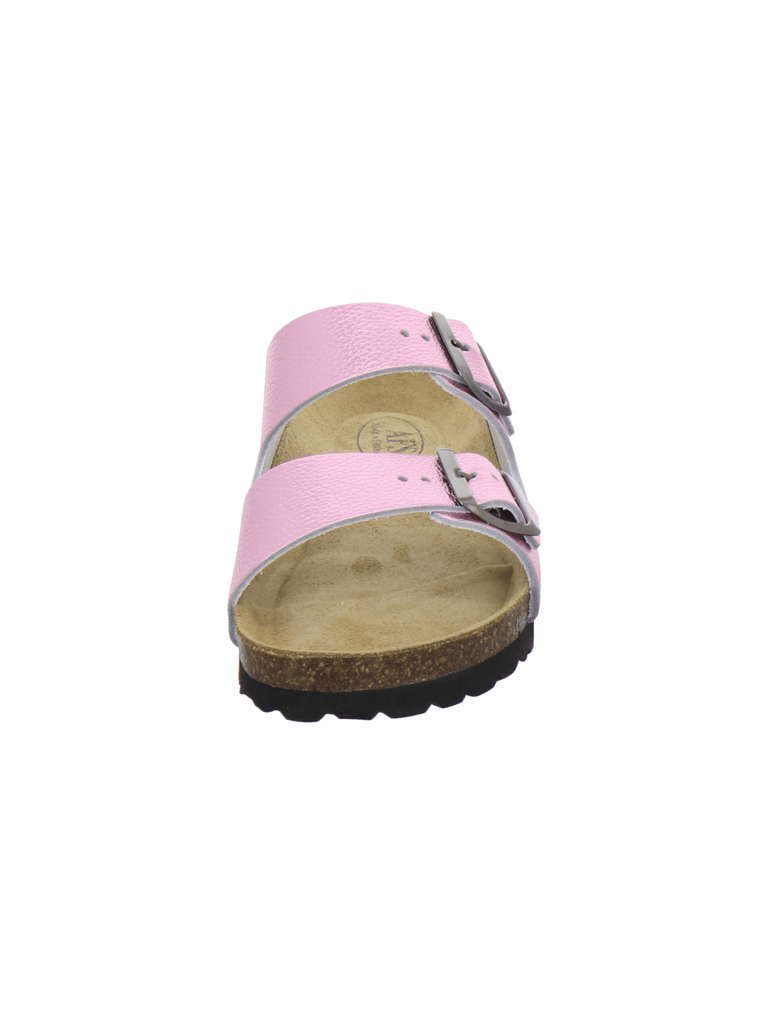 Pantoletten Damen Zweischnaller rose Lack