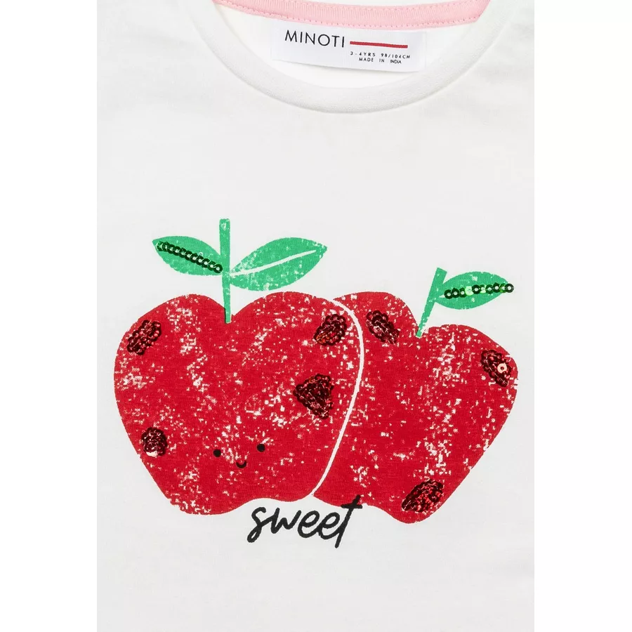 MINOTI T-Shirt Weiß