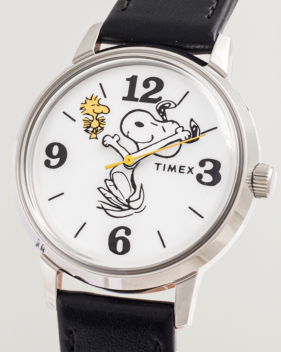 Timex Timex X Peanuts Marlin Quartz Snoopy 38mm White Dial