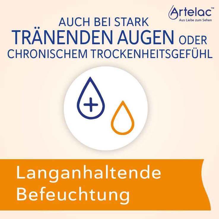 Artelac® Lipids EDO® Augengeltropfen für stark tränende Augen, 120X0.6 g
