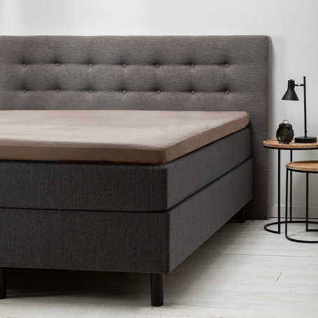 Hoeslaken Katoen Stretch - Topper
