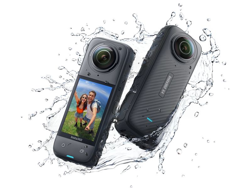 Insta360 360°-Videokamera X4 Ski-Bundle 360° Videokamera mit 8K-Aufnahmefähigkeit