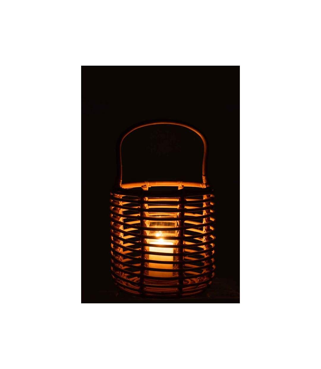 Paris Prix - Lanterne Design En Rotin ellen 50cm Naturel