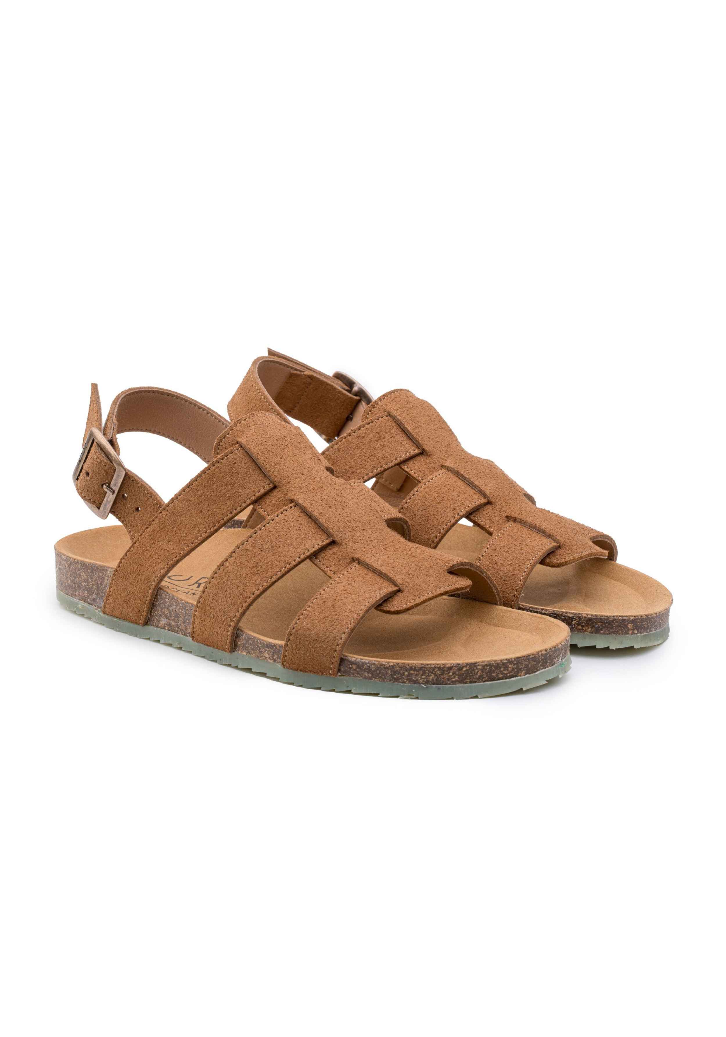 Zouri from the Ocean Sandalen Nilo Nut - vegan