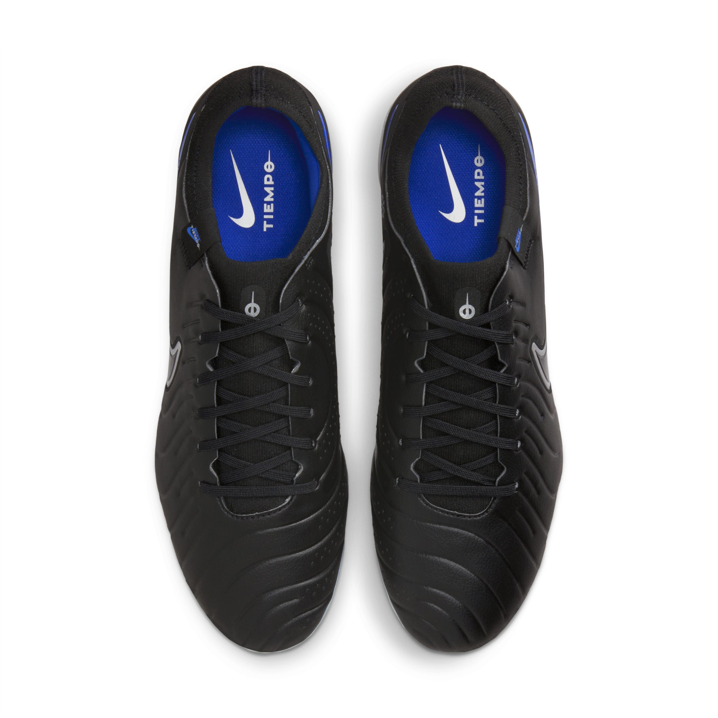 Nike Tiempo Legend 10 Pro Gras Voetbalschoenen (FG) Zwart Blauw