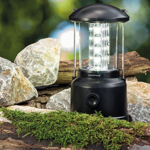 Lanterne camping 660 lm - 20W - IPX4 - noir