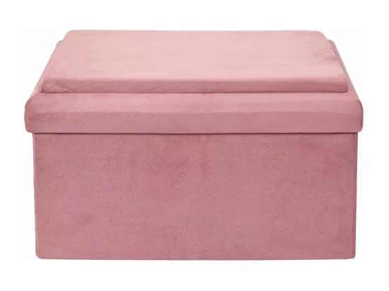 Coffre Banc Pliable Compatible Brique Rose M2