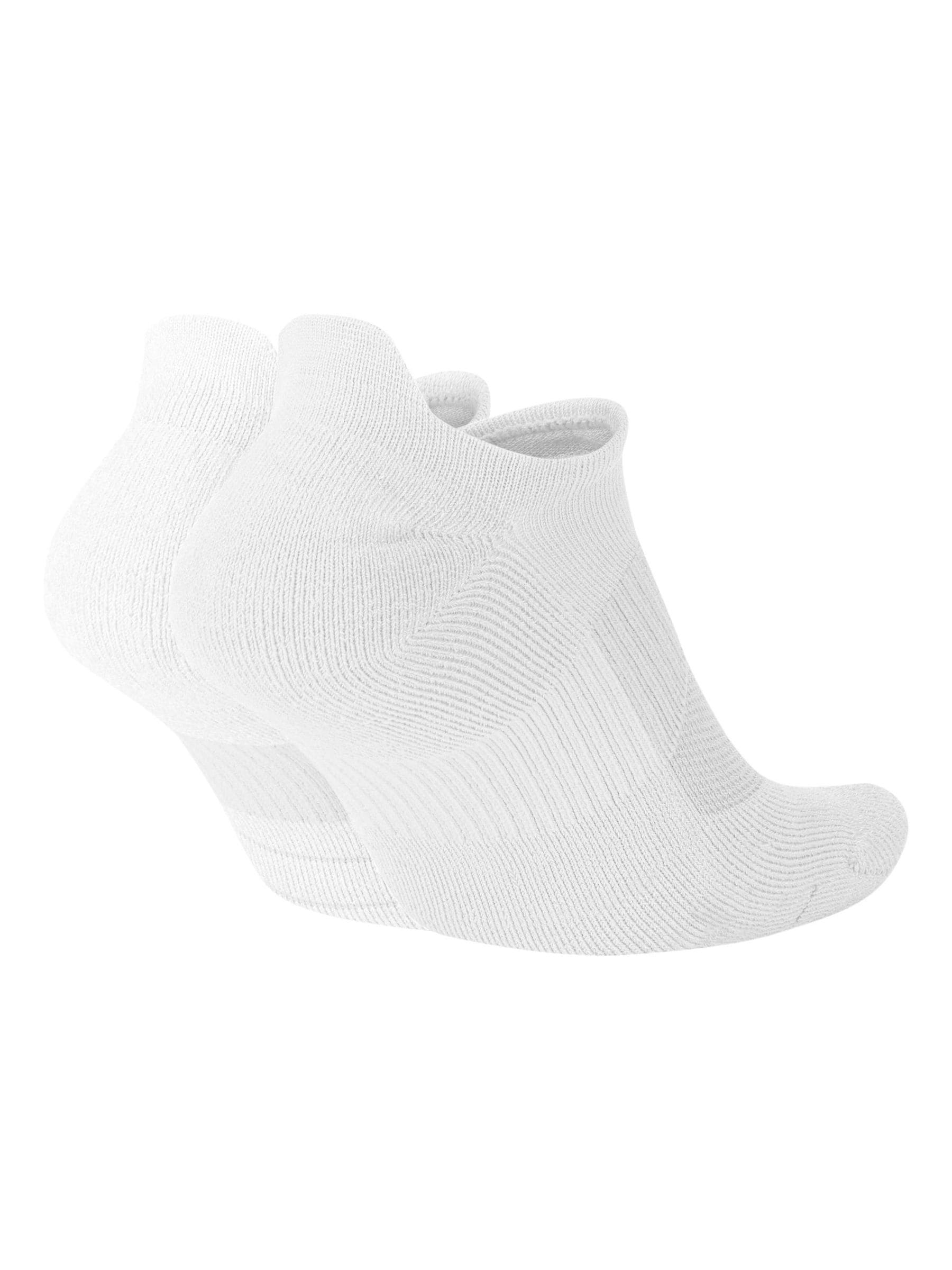 Wit - Nike - Multiplier - 2 Paar niet-zichtbare hardloopsokken