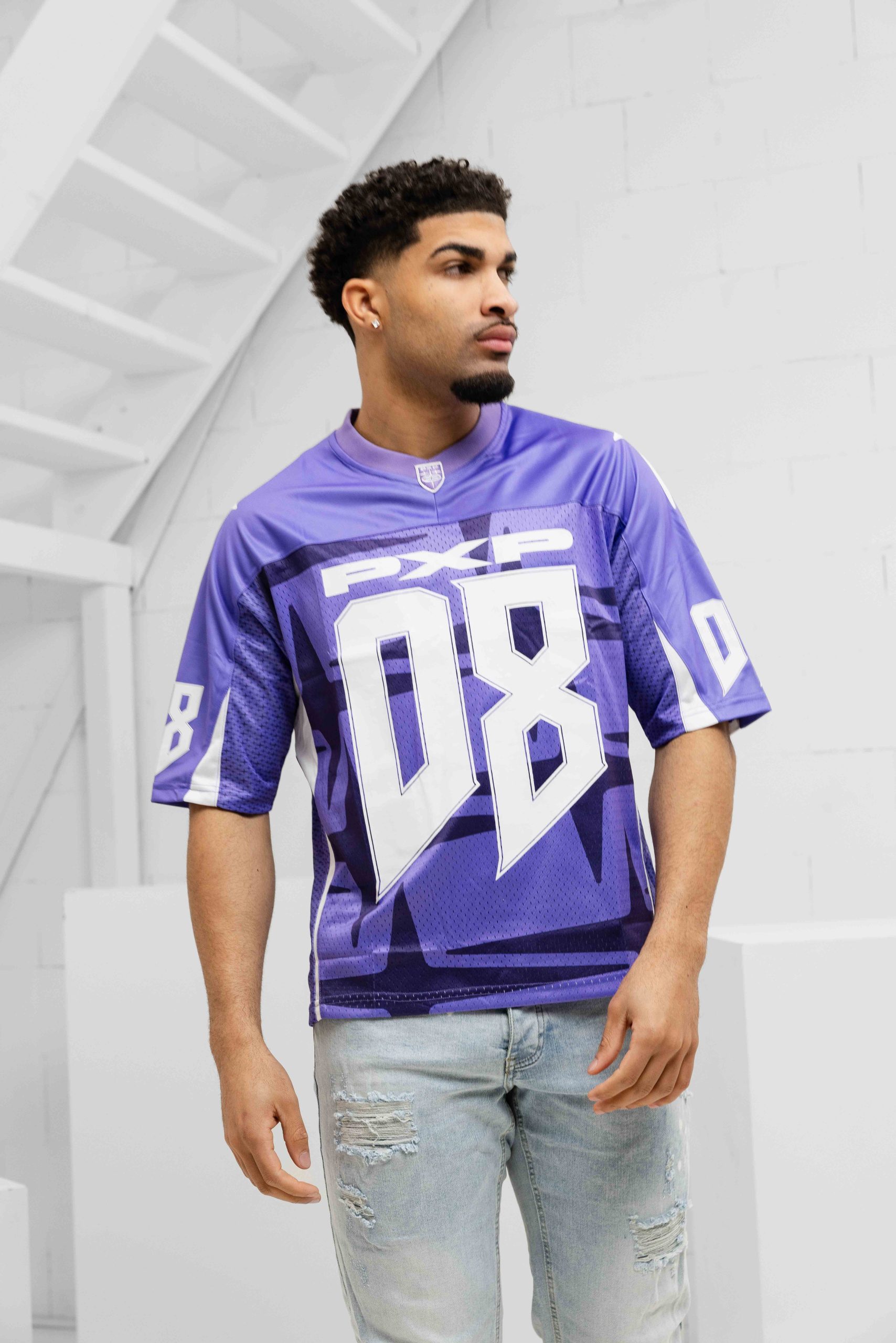 Project X Paris Training T-Shirt Heren Paars