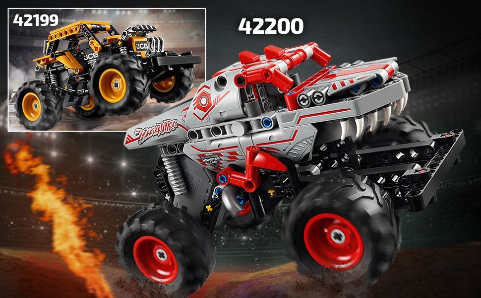 LEGO - Technic - Monster Jam™ ThunderROARus™ Pull-Back (42200)