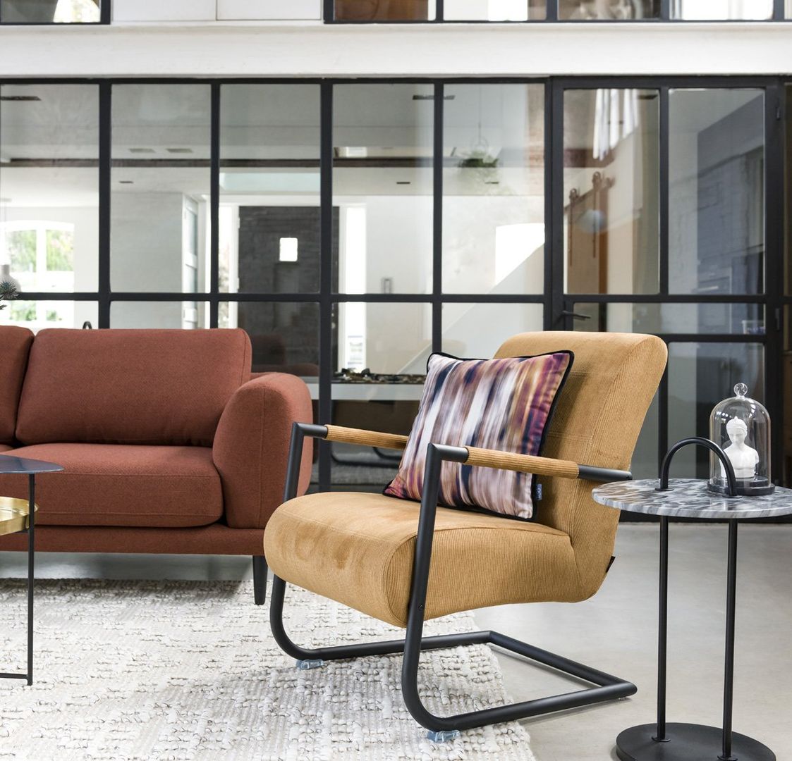 Henders en Hazel Angelica Fauteuil Geel