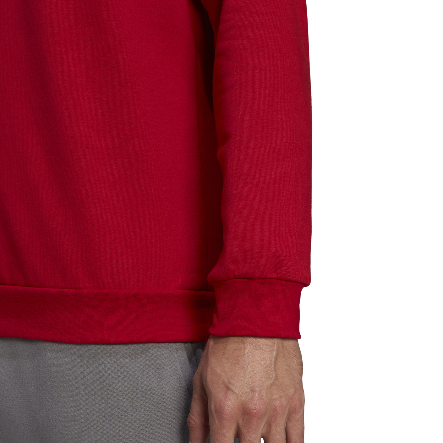 Adidas Entrada 22 Crew Sweater Rood Wit