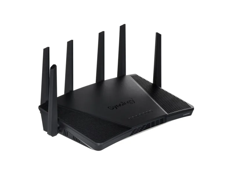 Synology RT6600AX - Trådløs router 4-port switch - 1GbE, 2.5GbE - WAN-porte: 2 - Wi-Fi 6 - Tri-Band