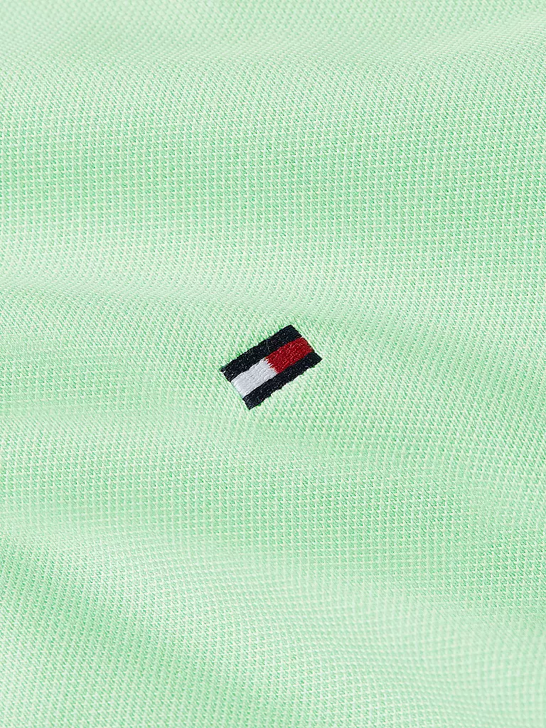 TOMMY HILFIGER Poloshirt Slim Fit hellgrün
