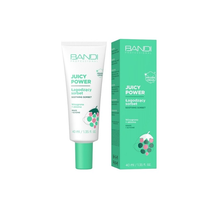 Bandi Juicy Power Verzachtende Gezichtscrème Sorbet Druif + Ectoïne 40 ml
