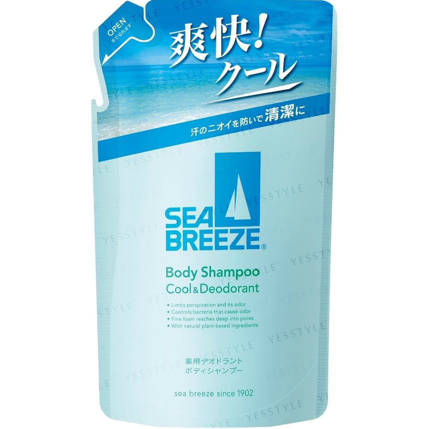 Shiseido - Sea Breeze Body Shampoo Koel & Deodorant