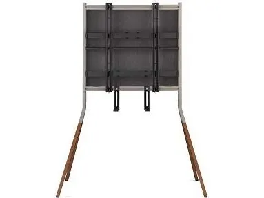 One For All Falcon Universal WM 7481 - Stativ - for LCD TV/lydbarre - valnød, pistolmetal grå - skærmstørrelse: 32