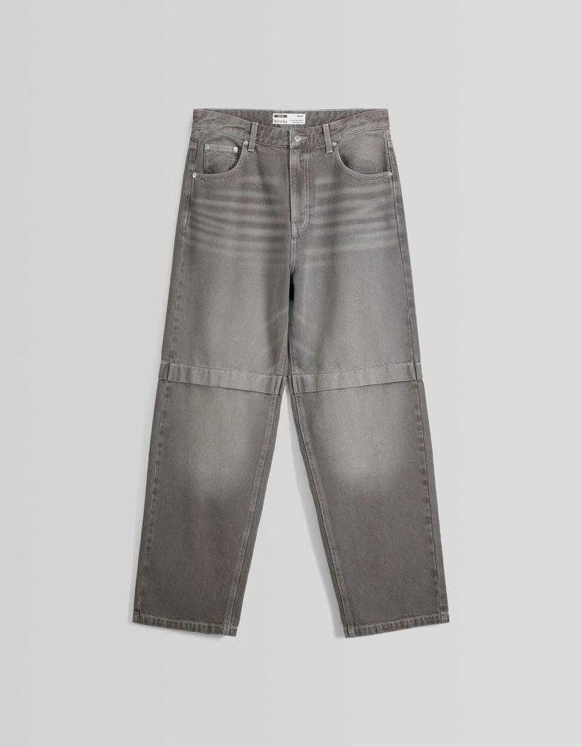 calças jeans largas