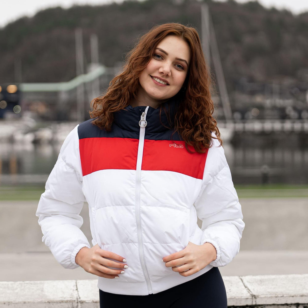 FILA<br>WOMEN IRIS puffer jacket