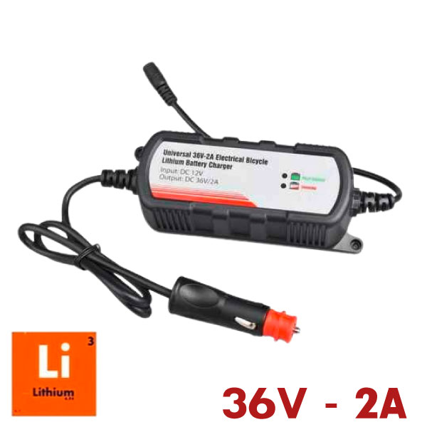 Chargeur universel de batterie de vélo électrique EZA 36V-2A