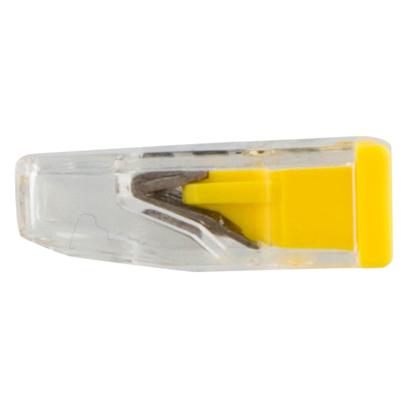 Wago lasklem 0,5 - 2,5mm² 5 polig geel