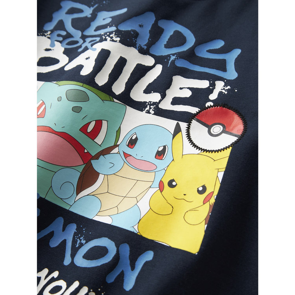 Køb Name It Navy Blazer Nmmmumi Pokemon Nreg Sweat Unb Sky