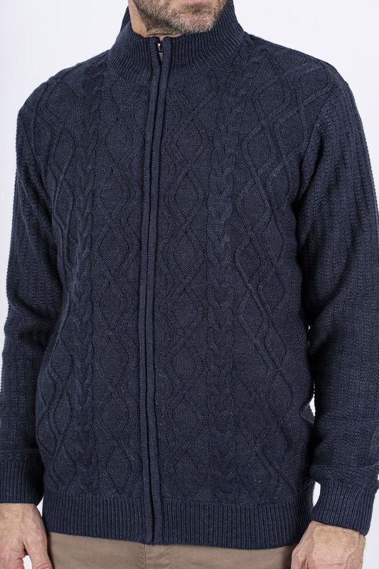 Pre End - Gevoerd Vest - Donkerblauw - Heren - 100% Acryl
