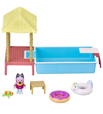 Bluey Spielset - Poolspaß