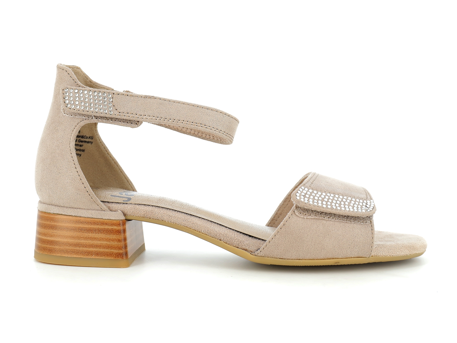 Jana  shoes-28261 Synthétique Velours Beige