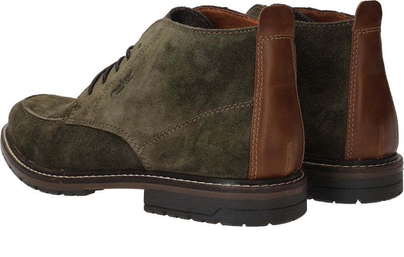Rieker Veterschoenen Groen Heren