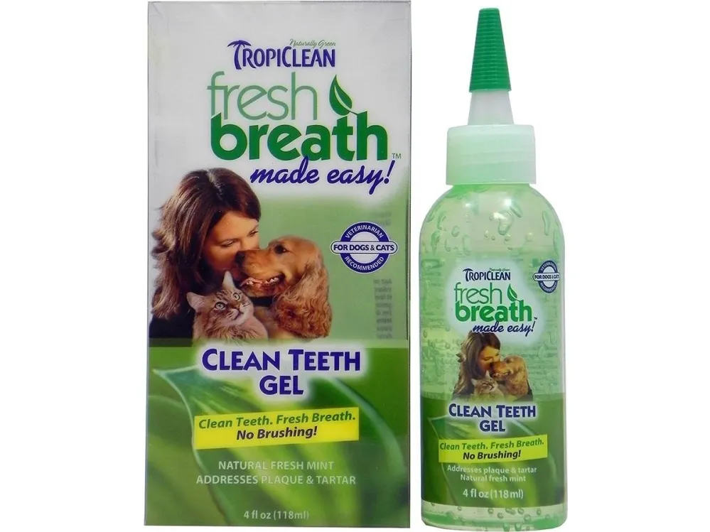 TROPICLEAN Fresh Breath Clean Teeth Gel 118ml