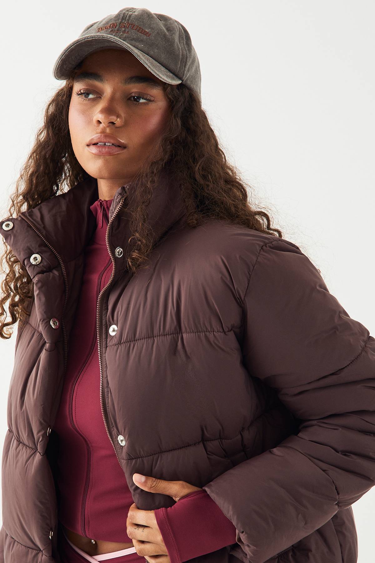 Manteau Matelassé Zippé DSGN Studio Sport