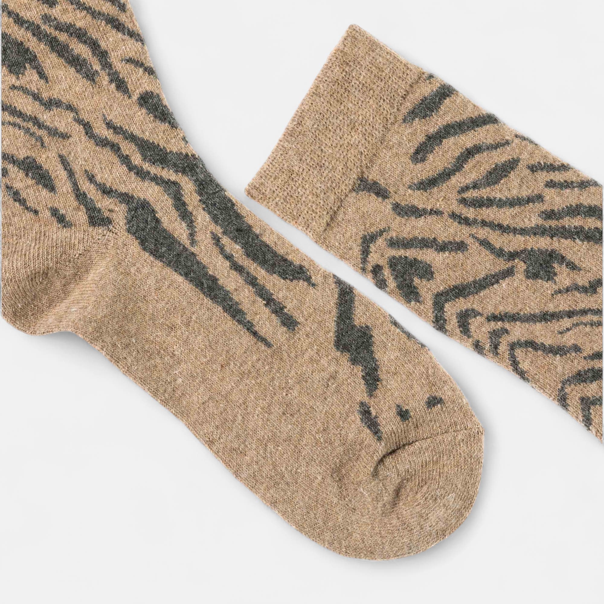 Chaussettes Femme beige