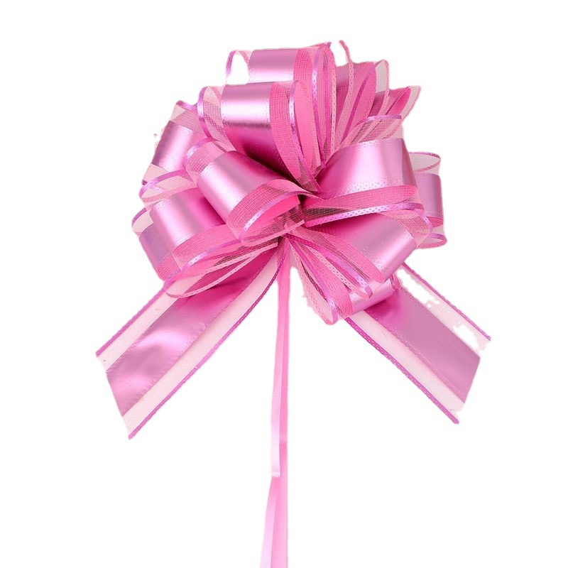 (20er Set) 16cm  Wiederverwendbare Geschenk Maschen Deko Zug Schleifen - Assortiert