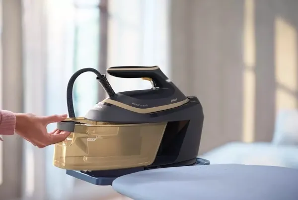 Philips PerfectCare 6000 Series PSG6066 - Dampstrygejern med automatisk afbrydelse - såleplade: SteamGlide Advanced - 2400 W